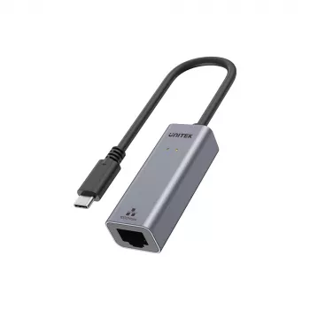 UNITEK adattatore USB-C a Gigabit Ethernet 1Gbps - Space Gray