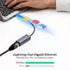 UNITEK adattatore USB-C a Gigabit Ethernet 1Gbps - Space Gray