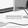 UNITEK cavo ottico attivo USB-C 5m - 10Gbps, PD 60W, 8K@30Hz, nero