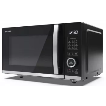 Sharp YC-QG204AE-B Microonde combinato con grill, 20L, 800W, nero