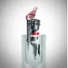 Dyson Cinetic Big Ball Absolute 2 aspirapolvere a cilindro, grigio/rosso