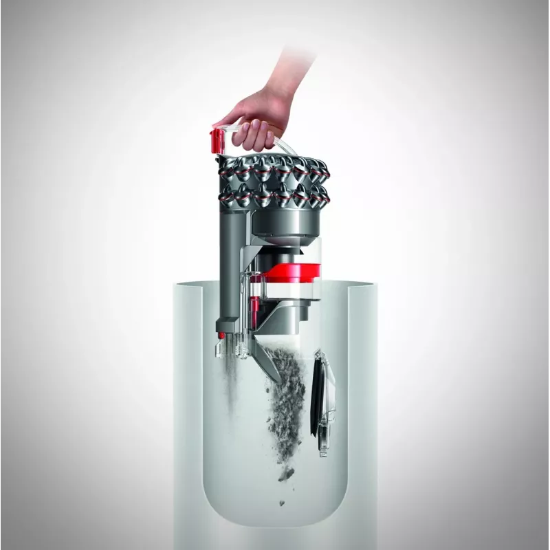 Dyson Cinetic Big Ball Absolute 2 aspirapolvere a cilindro, grigio/rosso