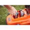 Black & Decker BCMW3318L2 Rasaerba a spinta a batteria 18V con 2 batterie, larghezza di taglio 33 cm, nero/arancione