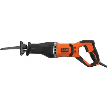 Black & Decker BES301-QS sega a sciabola 2800 spm 750 W nero, arancione