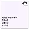 Fondale in carta senza giunzioni Arctic White 1,35 x 11 m