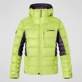 Berghaus MTN Arete Ultra Down Hoody - Spark / Purple Planet, taglia L
