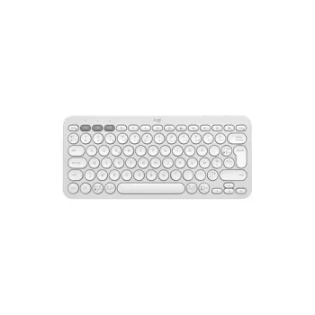 Logitech Pebble Keys 2 K380s tastiera wireless, Tonal White