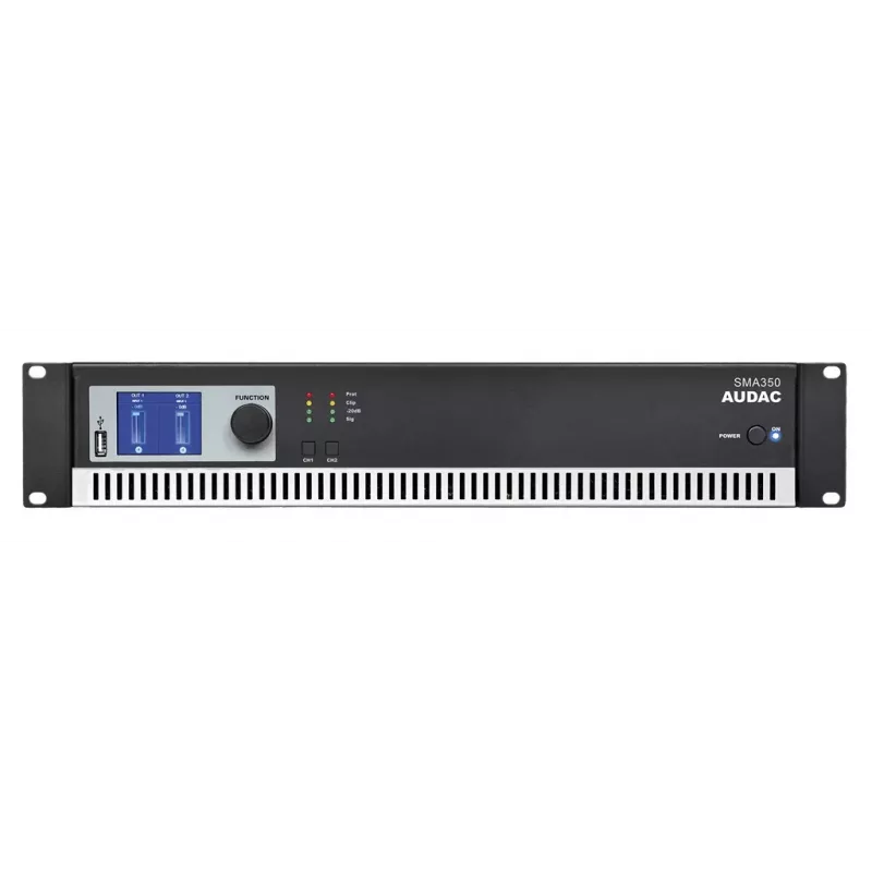 AUDAC SMA350 amplificatore a 2.0 canali nero