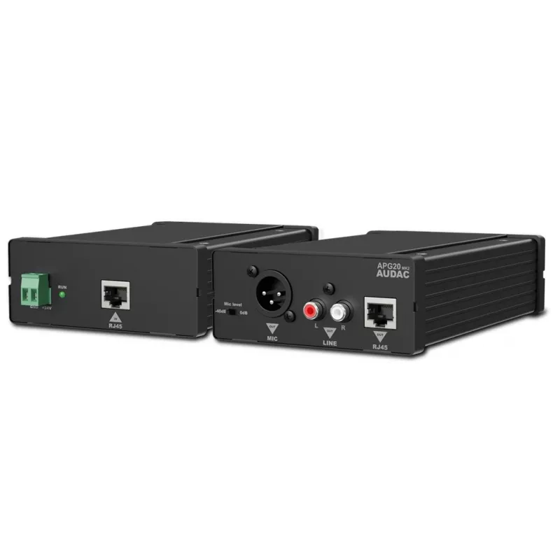 AUDAC APG20MK2 convertitore audio nero