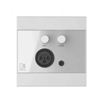 AUDAC WP205/W placca a muro / copri interruttore bianco