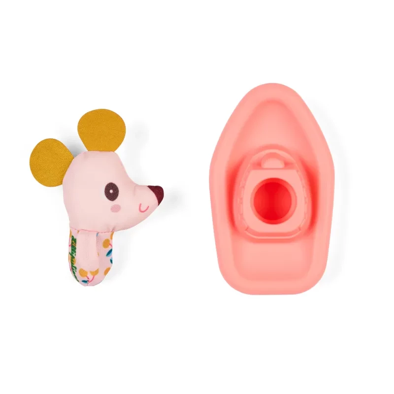 Lilliputiens giocattolo da bagno barca con Nina la Topolina in peluche 6m+