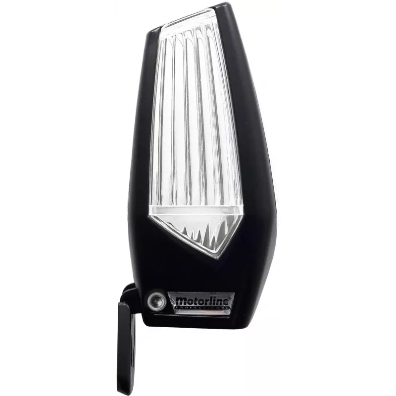 Motorline MP105 lampeggiante bianco LED 12-230V con supporto