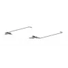 HP L52009-001 kit cerniere per serie HP 15-DW/15-DY/15-DA/15-DB/250 G7/255 G7 - cerniera display sinistra e destra - nero/argento