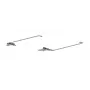HP L52009-001 kit cerniere per serie HP 15-DW/15-DY/15-DA/15-DB/250 G7/255 G7 - cerniera display sinistra e destra - nero/argento