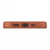 Custodia MagSafe DBRAMANTE 1928 Roskilde per iPhone 15 Plus - tan