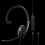 Sennheiser ADAPT 100 cuffia on-ear cablata con microfono con cancellazione del rumore, USB-A, nera
