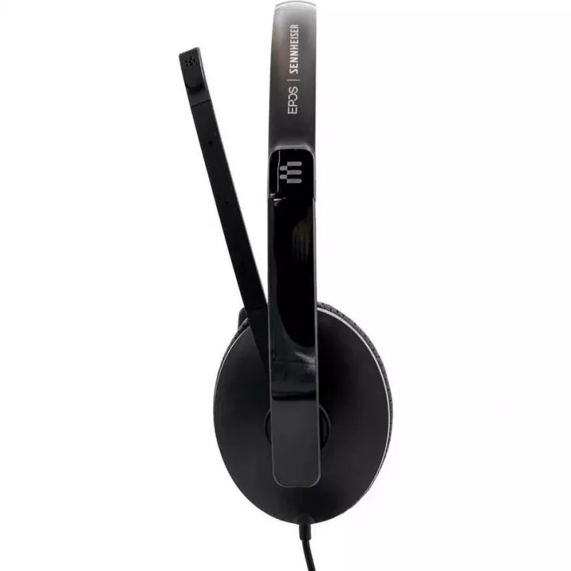 Sennheiser ADAPT 100 cuffia on-ear cablata con microfono con cancellazione del rumore, USB-A, nera