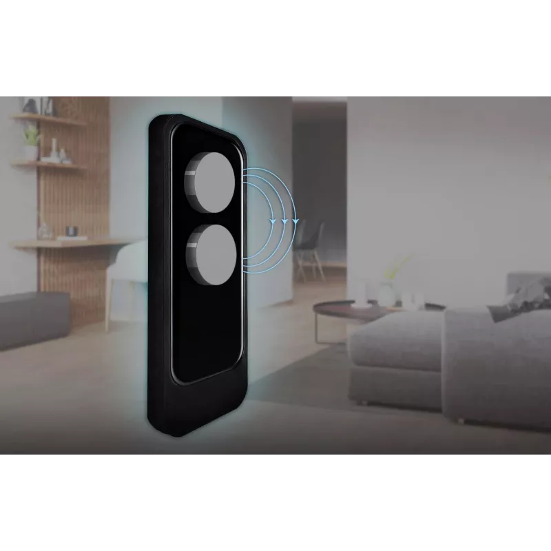 BleBox twinMagnet nero - accessorio per sensore intelligente di apertura porta/finestra