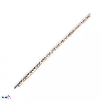 SCHELINGER A19-BBM-3F sbarra trifase tipo U 10mm² 54 moduli grigio