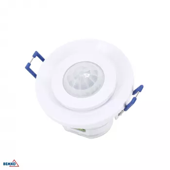 BEMKO rilevatore di movimento PIR 800W 360° bianco da incasso
