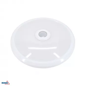 BEMKO DORIA plafoniera LED 12W 4000K 1000lm IP20 con sensore PIR bianca