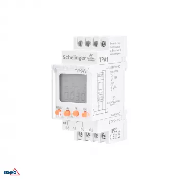 SCHELINGER Timer astronomico monocanale 24-264V AC/DC