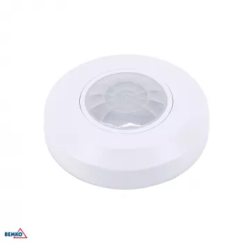 BEMKO Rilevatore di movimento PIR 200W/400W 360° bianco