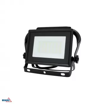 KAFLER KASTEL 2 Faretto LED 30W 6500K 2550lm IP65 nero portatile 1,5m