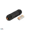 BEMKO Connettore per cavi IP68 a 3 poli, connessione rapida, nero