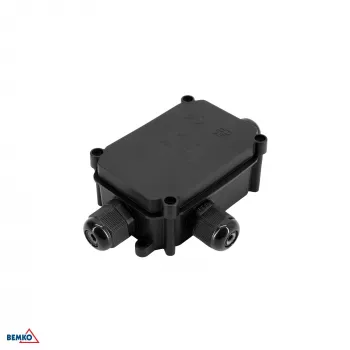 BEMKO E04-HP3-PG9-IP66 Scatola di derivazione stagna con 3 pressacavi IP66