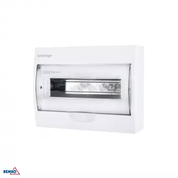 SCHELINGER Quadro di distribuzione da parete IP40 12N+12PE 12 moduli 1 fila