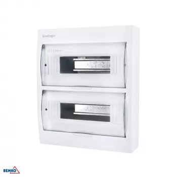 SCHELINGER A80-RDN-IP40-NPE-24P Quadro di distribuzione da parete IP40 24N+24PE 2x12P