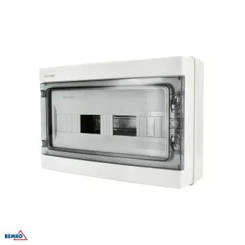 SCHELINGER A80-RHN-IP65-NPE-18P Quadro di distribuzione da parete IP65 18N+18PE 1x18P grigio