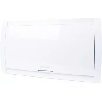 ADELID RM-PT-18P Distributore da incasso 18 moduli 2x9 porta in vetro fumé trasparente