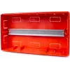 ADELID RM-PT-18P Distributore da incasso 18 moduli 2x9 porta in vetro fumé trasparente