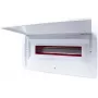 ADELID RM-PT-18P Distributore da incasso 18 moduli 2x9 porta in vetro fumé trasparente