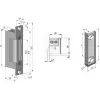SCOT ES-S12DCN PROFI serratura elettrica simmetrica a basso consumo