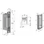 SCOT ES-S12DCN-MB PROFI apriporta elettrico simmetrico a basso consumo con memoria e blocco