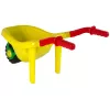 HEMAR grande carriola da giardino colorata gialla 100L 150kg