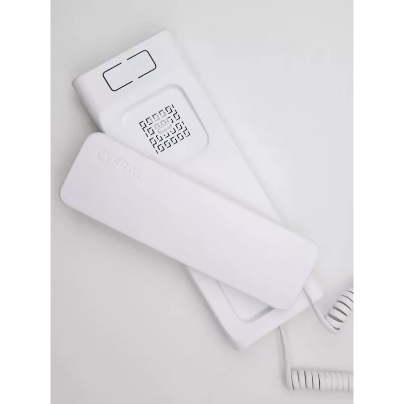 Cyfral Baltic D bianco citofono digitale audio a 2 fili