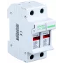 VCX Pro portafusibile 2 poli 32A 400V AC 10x38mm guida DIN