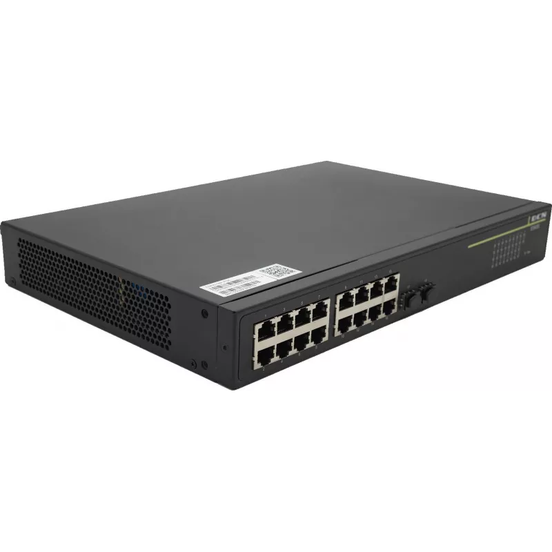 DCN ES430-18P-POE switch managed Layer 2 16x PoE+ 2x SFP 250W