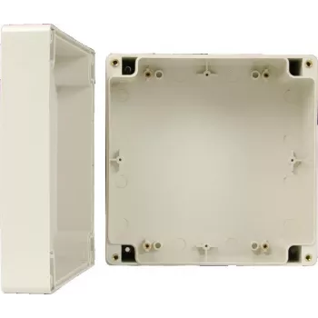 PULSAR AWP161609 contenitore universale ABS, IP65, IK07, 160x160x90mm, grigio chiaro (RAL 7035)