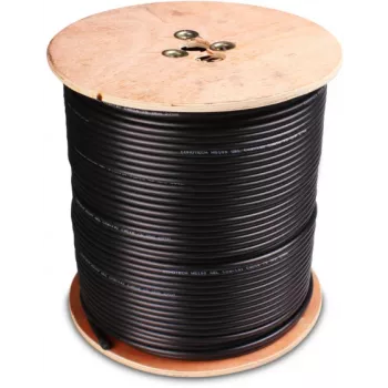 CONOTECH NS-752 cavo coassiale NS100 TRI gel riempito nero - rotolo 300m