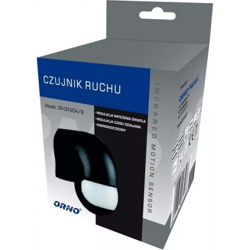 ORNO OR-CR-204/W rilevatore di movimento PIR bianco