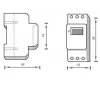 ORNO OR-PRE-414 timer digitale, guida DIN, 230V AC, 16A, 1 canale
