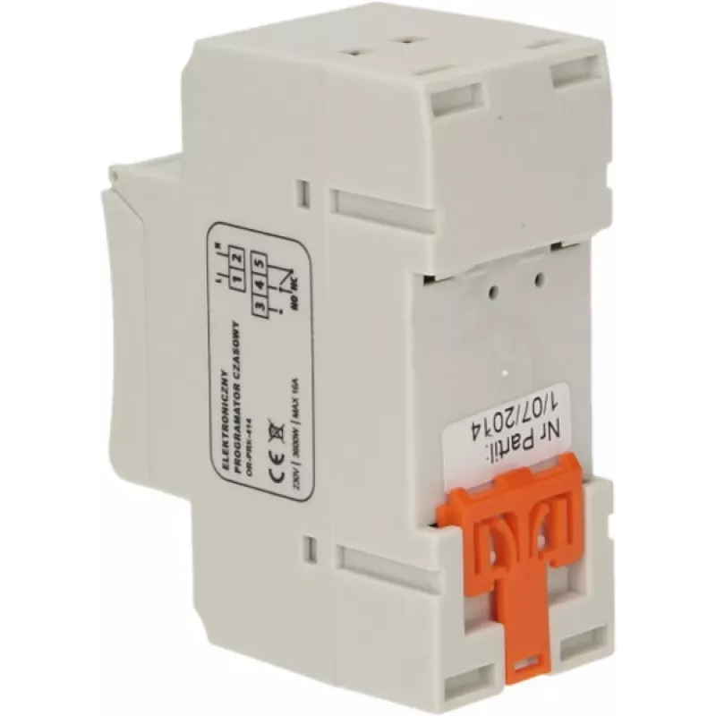 ORNO OR-PRE-414 timer digitale, guida DIN, 230V AC, 16A, 1 canale