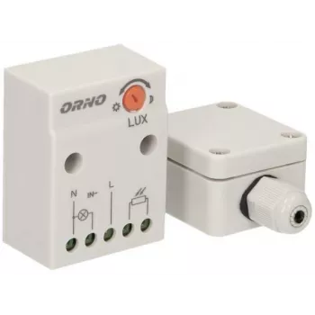 ORNO OR-CR-232 sensore crepuscolare con sonda esterna ermetica in scatola di derivazione