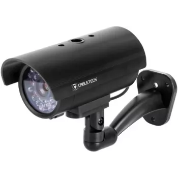 CABLETECH DK-10 finta telecamera di sicurezza a tubo con LED