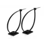 TRYTYT supporto adesivo per fascette HW-4ACB nero (100 pz.)